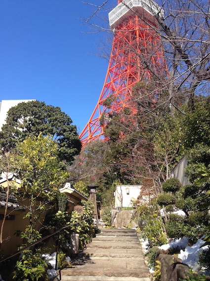 東京タワーとランチ